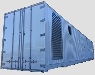 800 HP rental boiler
